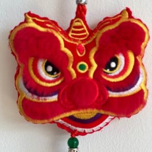 NEW Year of the Dragon Lucky Calligraphy Lucky Charm